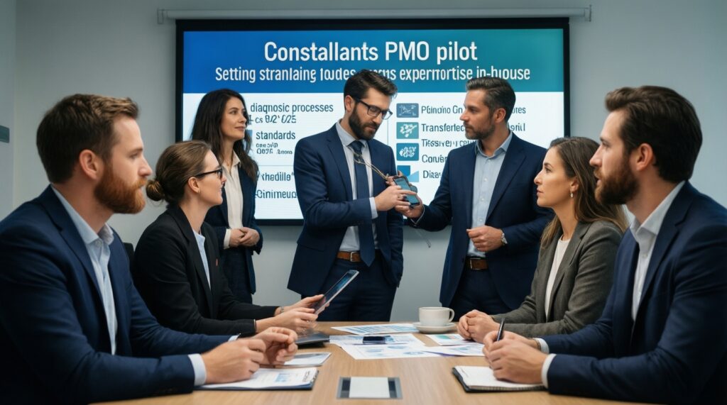 Проектное управление (PM): как внедрять проектный подход в госсекторе и корпорациях - иллюстрация