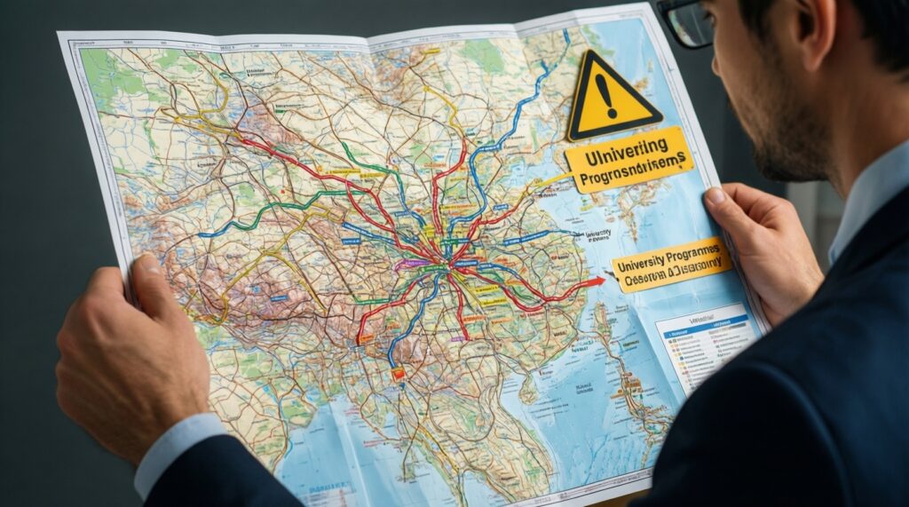 Карта карьерных траекторий: кем можно стать после обучения на программах РАНХиГС - иллюстрация