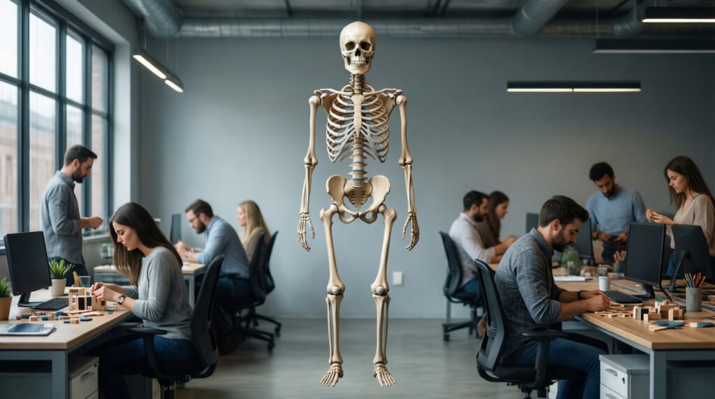 Управление командой в гибридном формате: навыки, инструменты и учебные треки - иллюстрация