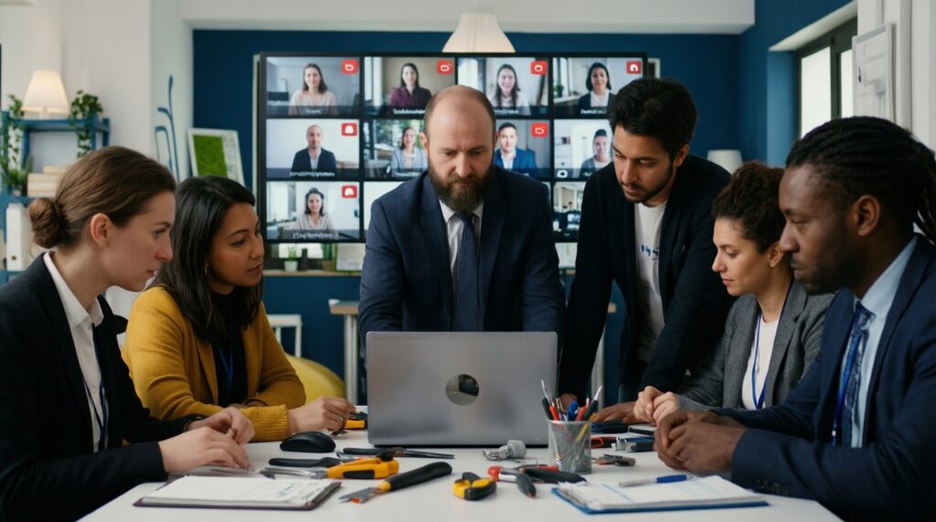 Управление командой на удалёнке и в гибриде: навыки, которые стали обязательными - иллюстрация