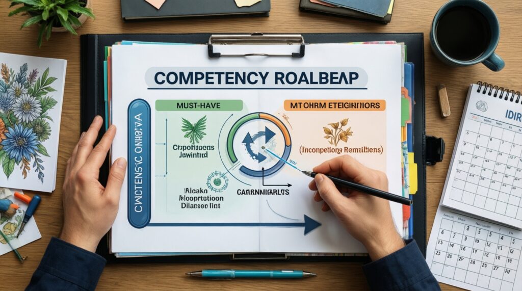 Карьерный план на год после программы: шаги, навыки, проекты и позиционирование - иллюстрация