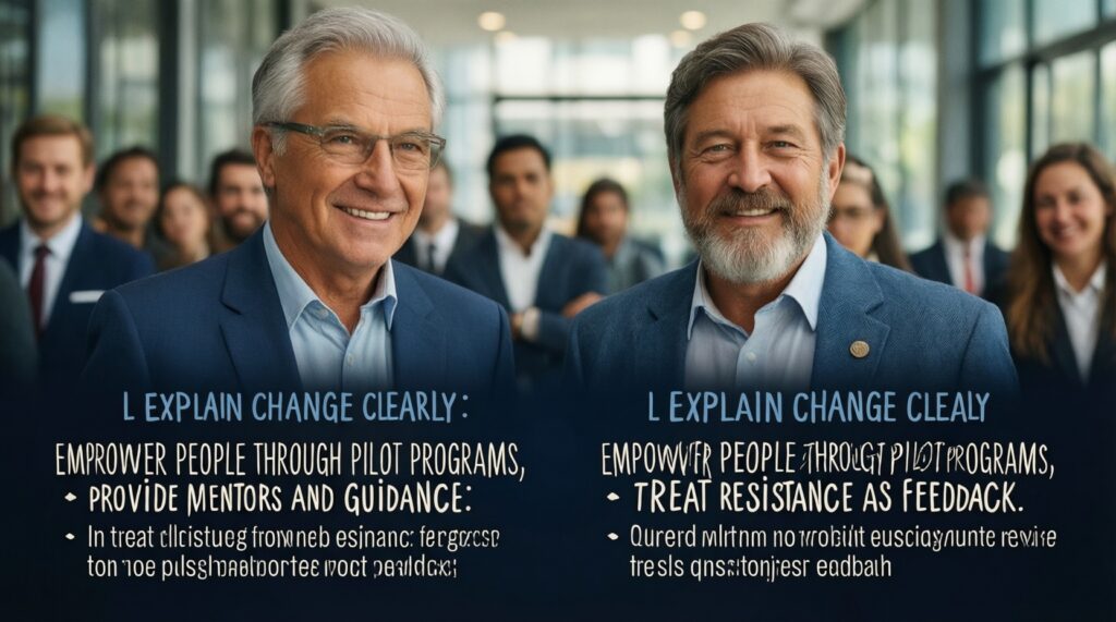 Лидерство и управление изменениями: как подготовиться к реформам, трансформациям и кризисам - иллюстрация